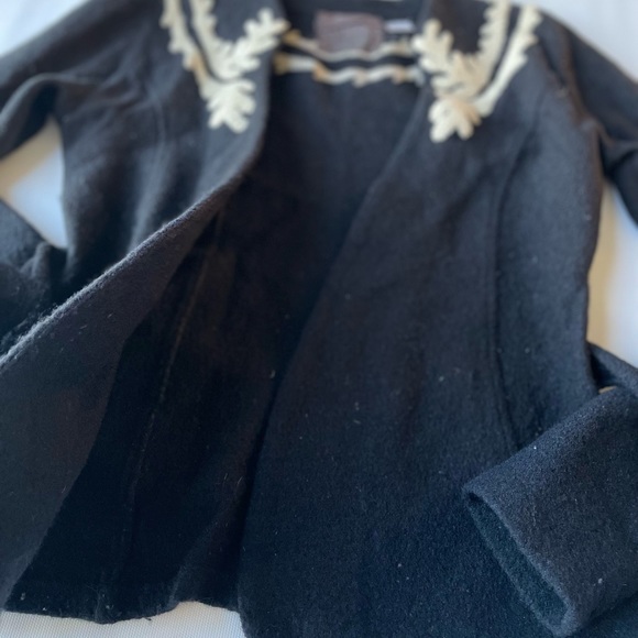 Anthropology Guinevere Wool sweater cardigan size XS - Picture 8 of 8